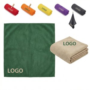 Multicolor Microfiber Sports Towel